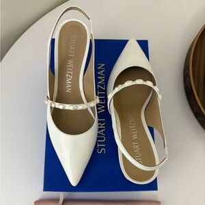 Stuart Weitzman Pearlita 50 Block Slingback